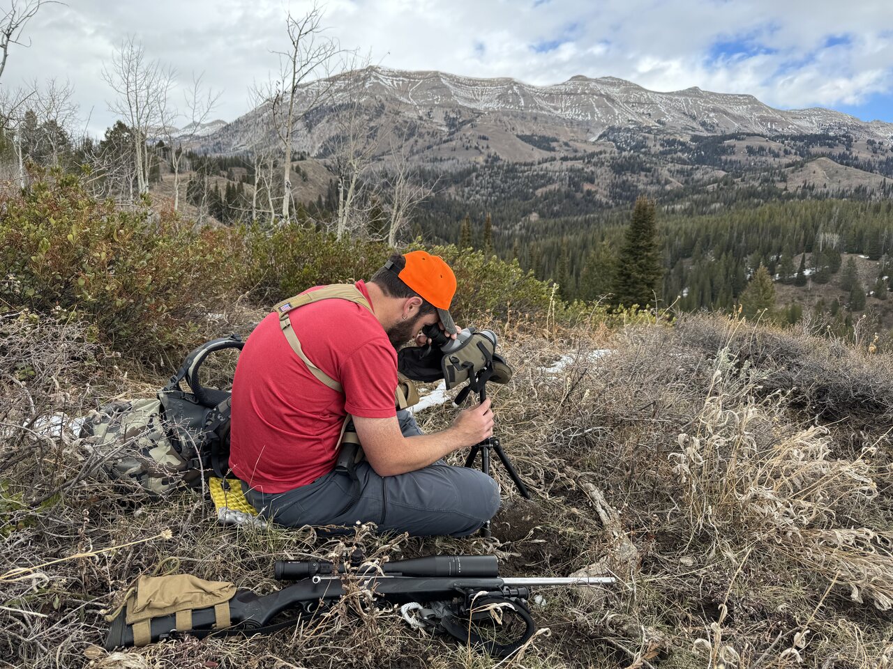 Andre will never be parted from his beloved Tikka T3x in 270