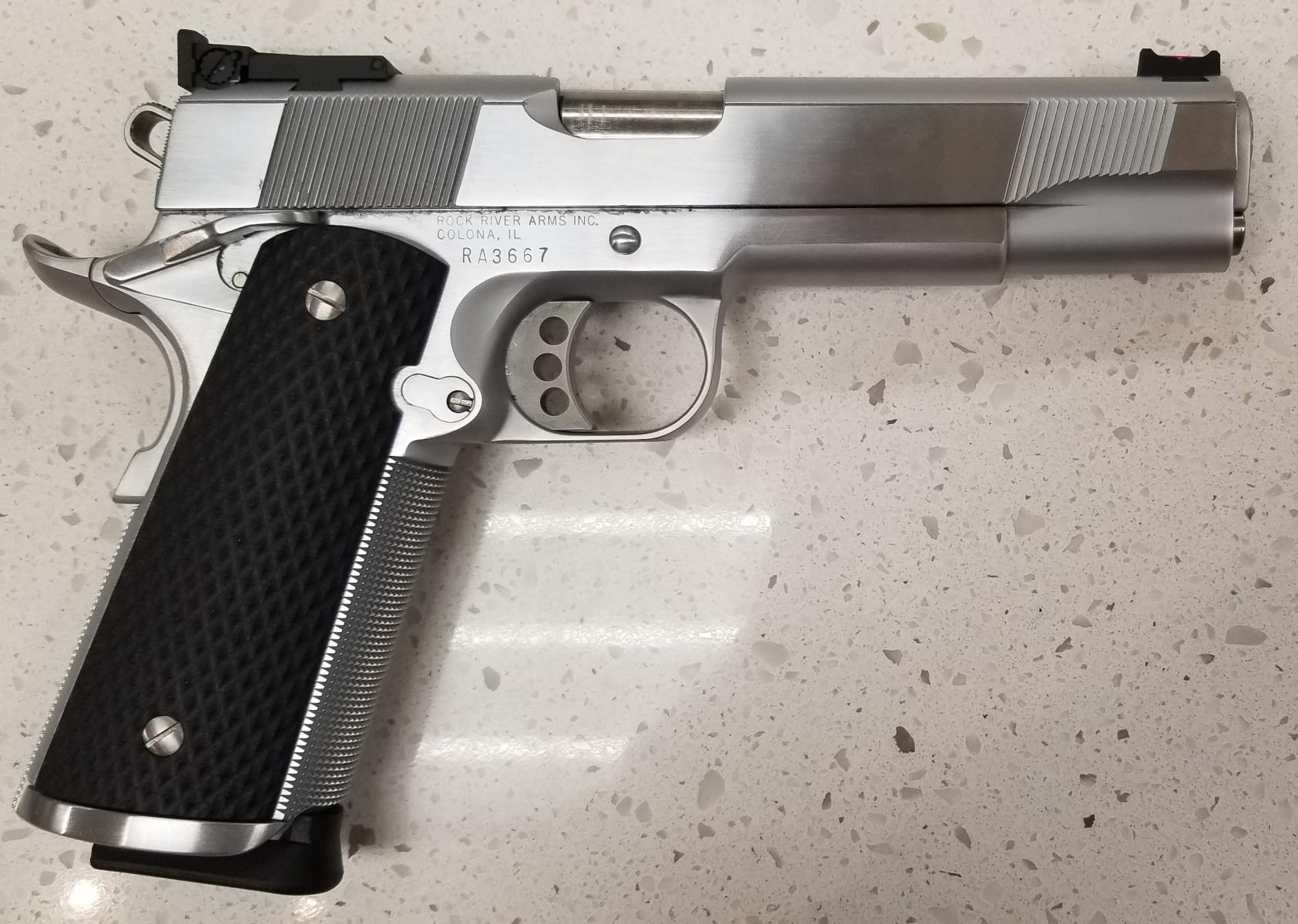 Rock River Arms Consigned Rock River 1911 Limited Match 45acp 1911 A1 Frra66572 Hand Gun 9108