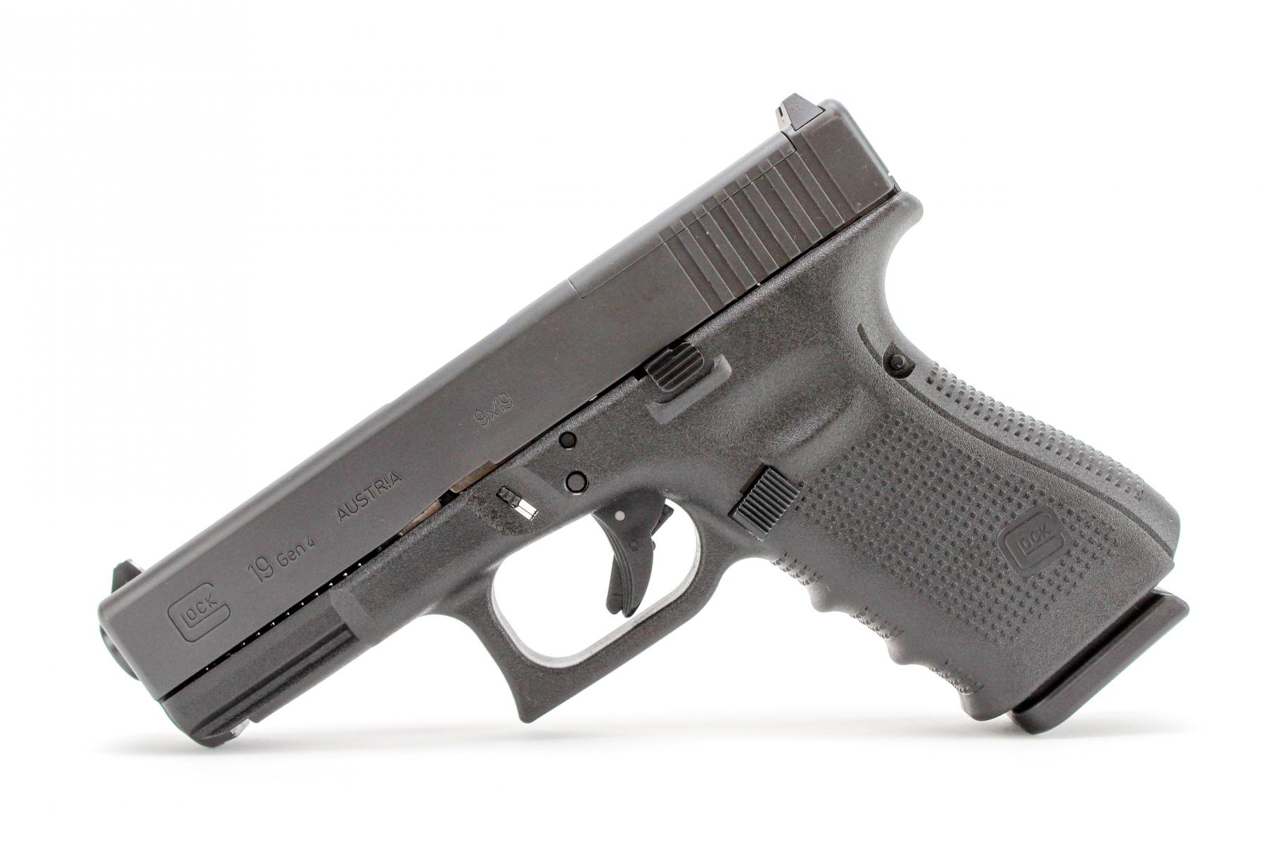 Glock G19 Gen5 MOS Pistol 9mm Matte 4