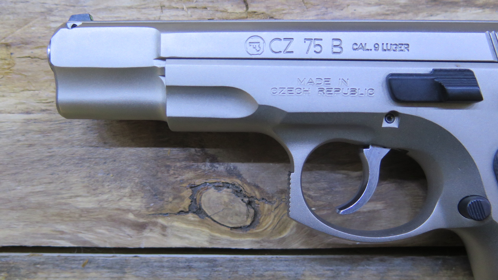 CZ / Dan Wesson CONSIGNED CZ 75 B Nickel 9x19mm 75 B FCZU82825 Hand Gun ...