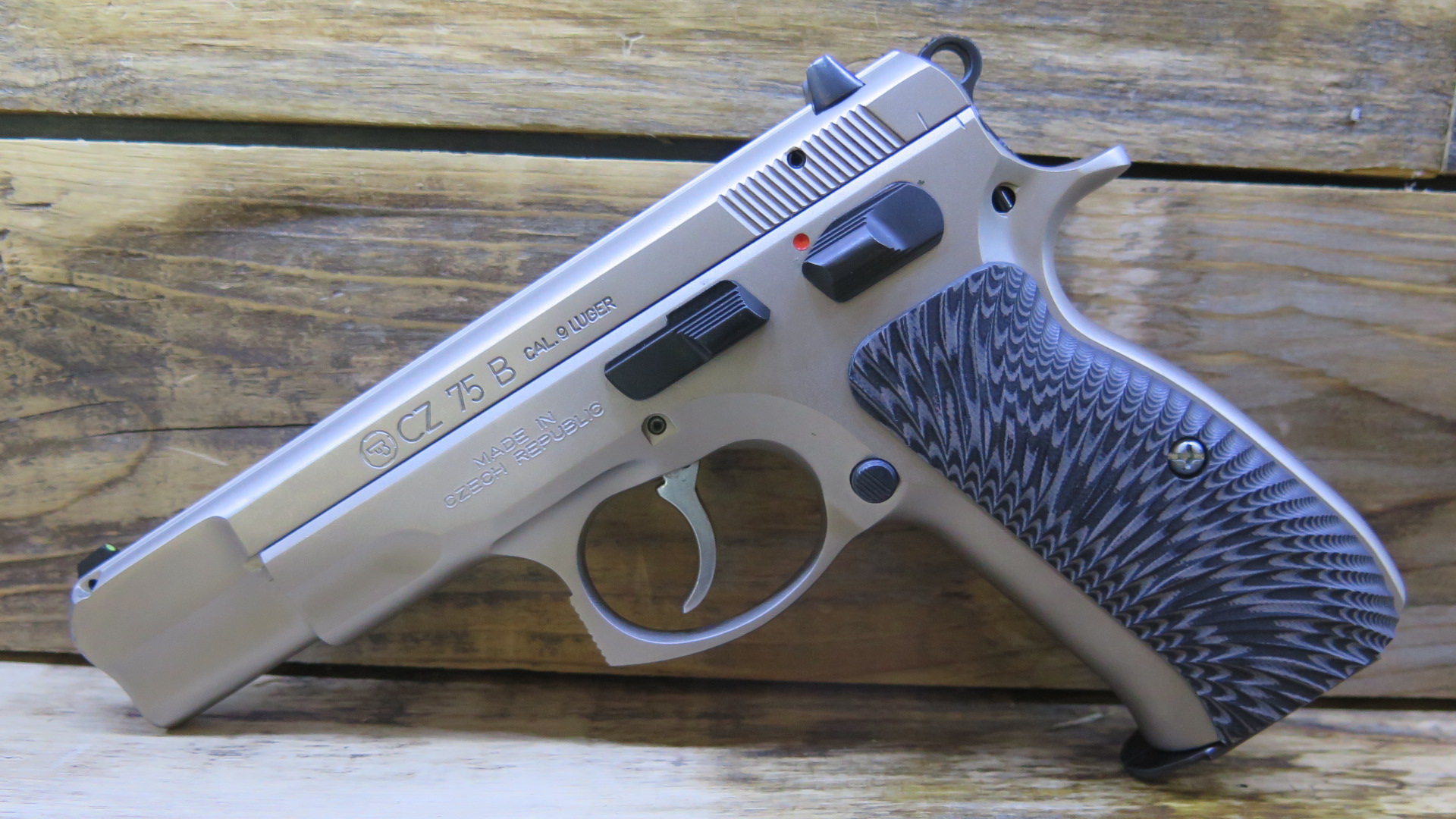 CZ / Dan Wesson CONSIGNED CZ 75 B Nickel 9x19mm 75 B FCZU82825 Hand Gun ...