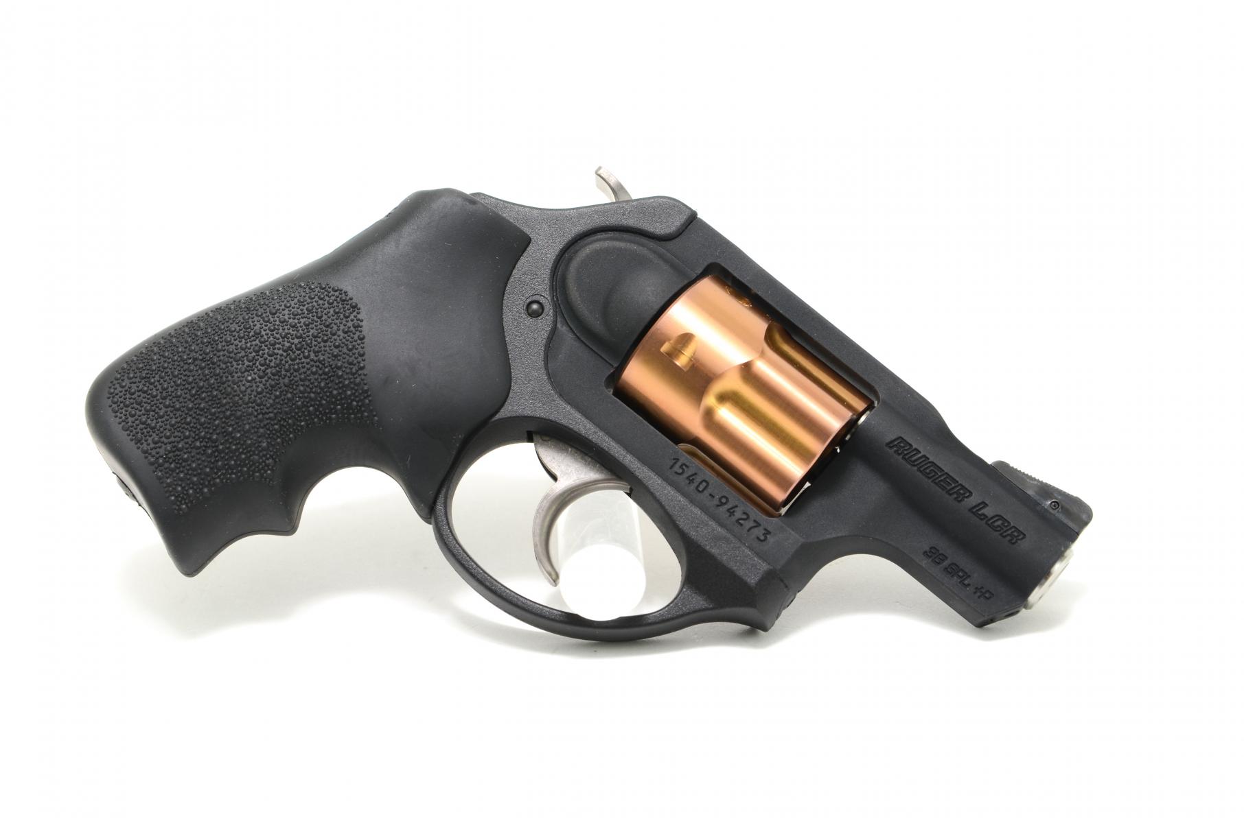 Ruger LCR Revolver .38 Special +P 1.875 Barrel 5 Rounds Hogue Tamer Grip  IonBond Diamondback finish LCRX