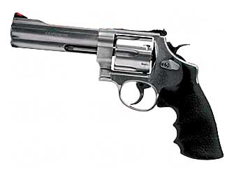 Model 629 .44 Magnum 5 Inch Barrel Satin Stainless Finish Adjustable Sight -img-0