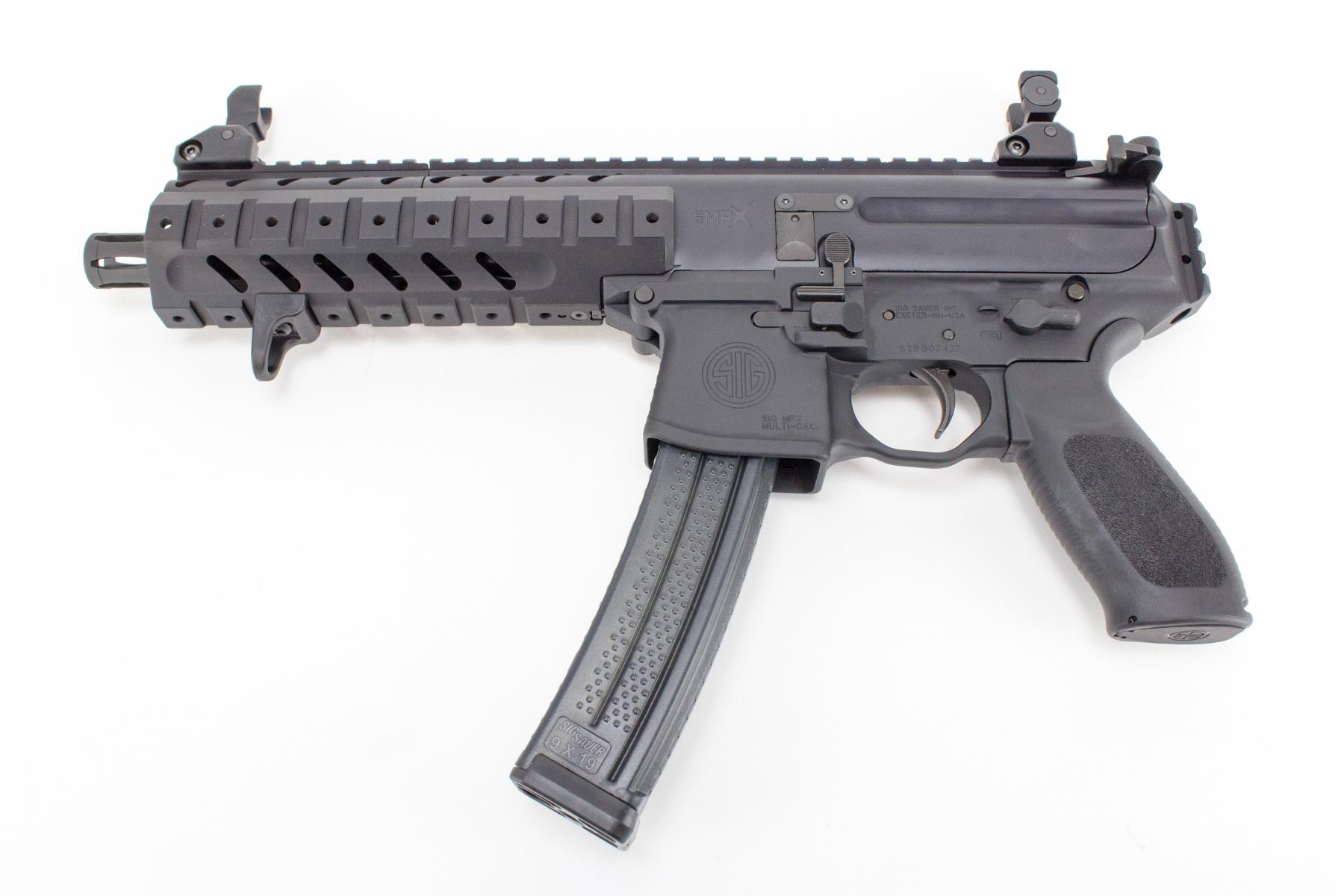 Sig Sauer MPX Pistol - Gen1 (Discontinued) 9x19mm MPX-P-9 798681457274 ...