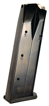 thumbnail image 2 of Bersa Finger-Tip Magazine Base Plate – Fits 9mm/.380 Handgun Mags, Polymer Black 2 of 5