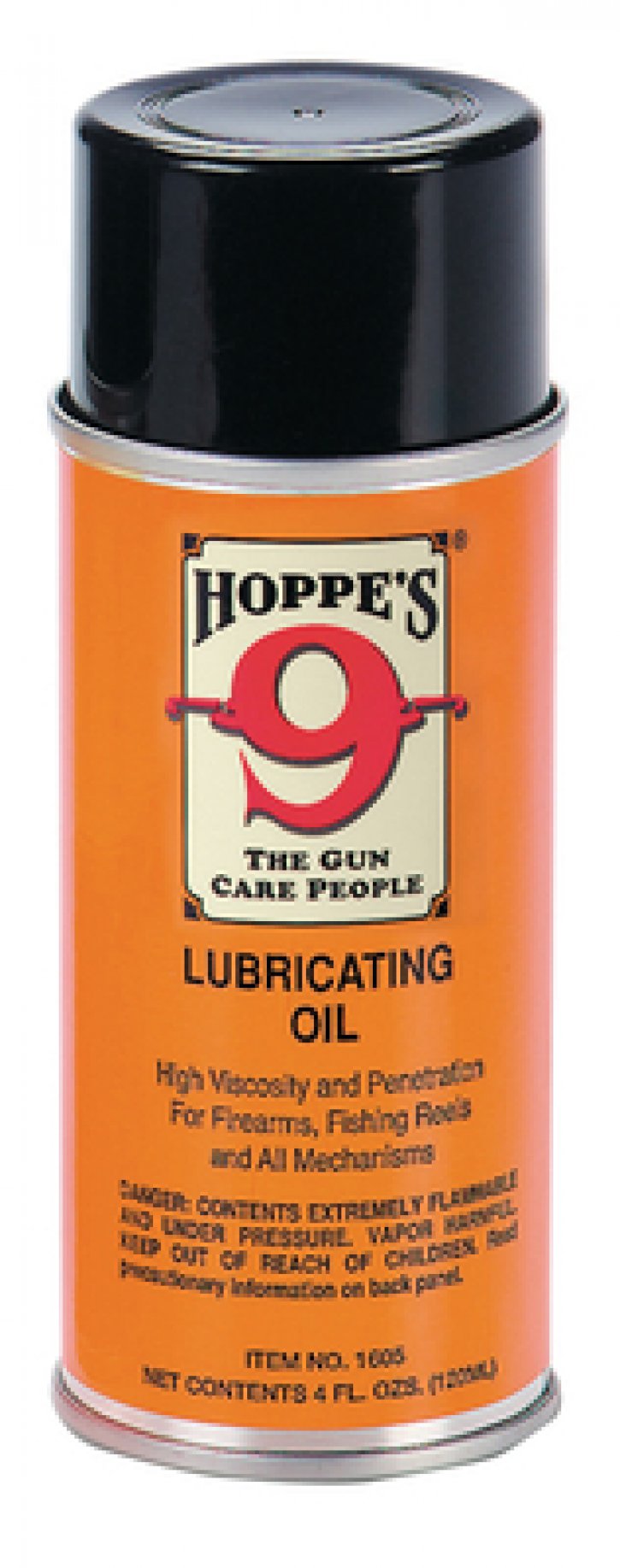 Hoppes Lubricating Oil 4 Ounce Aerosol 1605H Cleaning - Arnzen Arms
