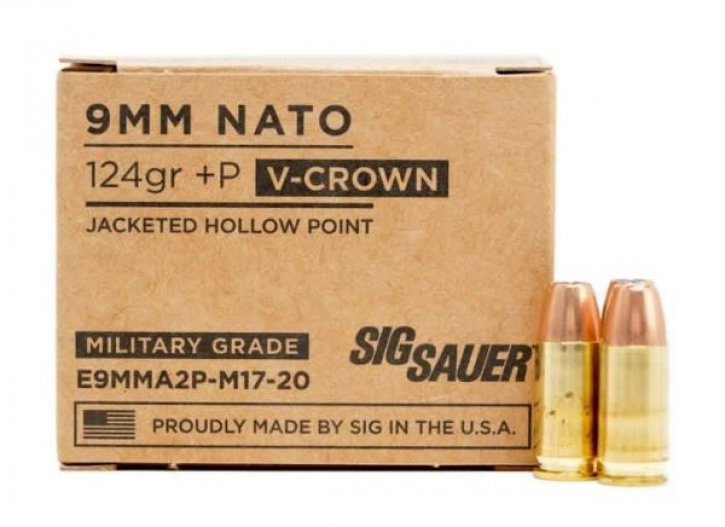 Sig Sauer Sig V-Crown M17 9MM +P 9x19mm E9MMA2P-M17-20 Hand gun ...