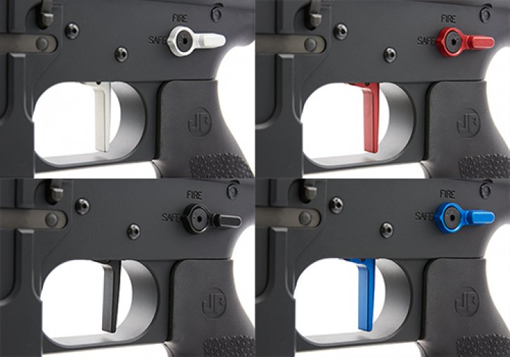 JP Adjustable Reversible Ambi Selector for AR-15 rifles