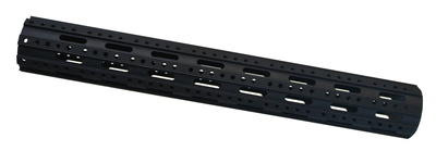 AR-15 8-Sided 15 Inch Free Float Aluminum Forend With Slotted Barrel Nut