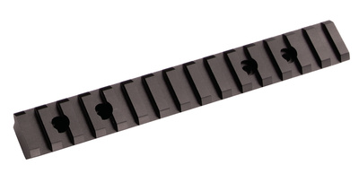Six Inch Ruger Mini-14/Mini-Thirty Aluminum Bottom Picatinny Rail Black