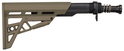 AR-15 TactLite Six Position Mil-Spec Stock With Military Buffer Tube Assembly Flat Dark Earth
