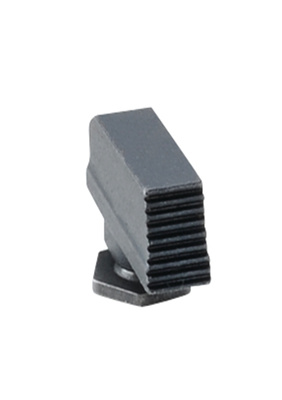 Black Serrated Front Sight .200 Height .115 Width For Glock Pistols
