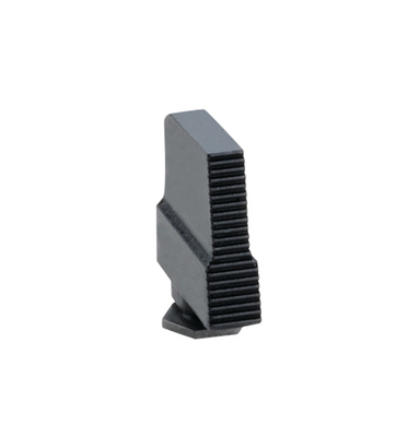 Black Serrated Front Sight .400 Height .090 Width For Glock Pistols