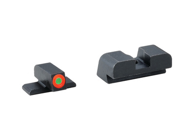 Hackathorn Night Set For SIG #8 Front/Rear Orange Outline Front Black Rear