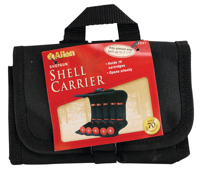 Belt Shotgun Ammo Pouch Black Holds 10 Shotshells