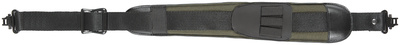 Black Canyon Padded Quick Adjusting Sling With Swivels Green and Black