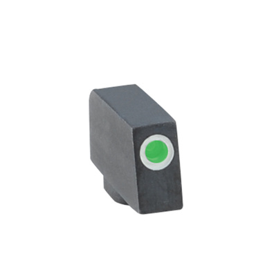 Front Tritium Night Sight For All Glock Green With White Outline .220 Height .125 Width