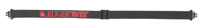 Ruger 10/22 Rifle Sling With Swivels Black/Red