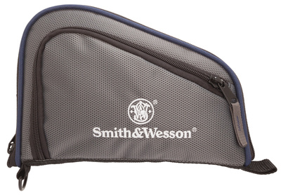 S&W Protector Auto-Fit Compact Handgun Case Measures 9x6 Inches Gray