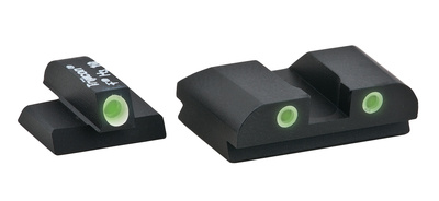 Classic Tritiium 3-Dot Night Sights For FNP .40 Green Front Green Rear
