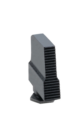 Black Serrated Front Sight .407 Height .090 Width For Glock Pistols
