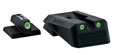 Tritium Night Sights LoMount For Kimber With Fixed Sights Green Front Green Rear