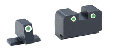 Classic Tritium Night Sights For Most SIG Models Suppressor Set Green Front Green Rear