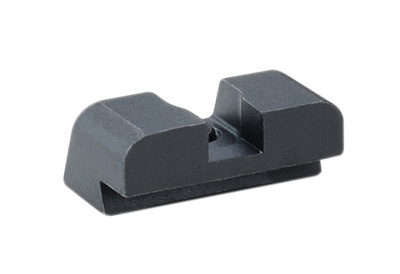 Black Rear Sight Flat Notch Classic .250 Height .150 Width For SIG #8 Pistols