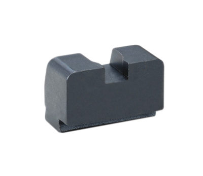 Black Rear Sight Flat Notch Classic .420 Height .150 Width For SIG/Springfield XD Pistols