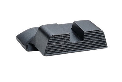 Black Rear Sight Serrated .150 Width For S&W M&P