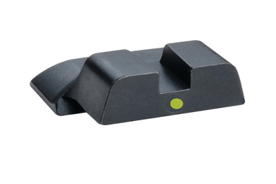 Pro i-Dot Rear Sight Rounded Notch Solo Yellow Tritium Dot S&W M&P Shield