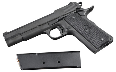Model 1911 A1 XT22 .22 Long Rifle 5 Inch Barrel Matte Black Finish Skeletonized MR2 Trigger Checkered Grip Panels 10 Round