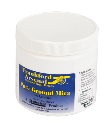 Frankford Arsenal Fine Powdered Mica Four Ounce Jar