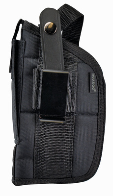 Extreme Belt Holster For Mini Semi Auto 2.5-3.75 Inch Barrel and Laser or Tactical Light Black