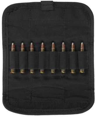 Rifle Cartridge Ammo Pouch Holds 8 Black