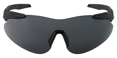 Soft Touch Plastic Frame Shooting Shields Black Frame Black Lens
