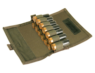 S.T.R.I.K.E. Shotgun Ammo Pouch Holds 18 Rounds MOLLE Mount 500D Ripstop Olive Drab