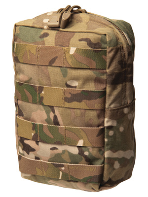 S.T.R.I.K.E. Upright GP Pouch MOLLE Mount 500D Multi Cam Camouflage