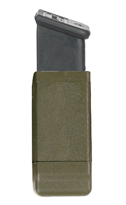 CQC Carbon Fiber Magazine Case Double Row 9mm/.40 Caliber Olive Drab