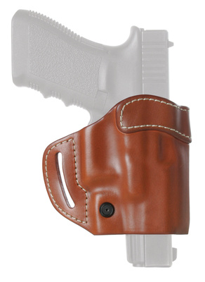 CQC Leather Compact Askins Brown Right Hand For Glock 20/21/29/30/37/38/39
