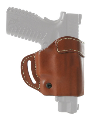 CQC Leather Compact Askins Brown Right Hand For Springfield XD/XD Compact/XDM