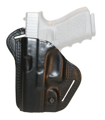CQC Leather Check-Six Holster Black Left Hand For Springfield XD Compact
