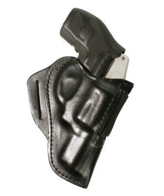 CQC Leather Speed Classic Black Left Hand 2-Inch Snub