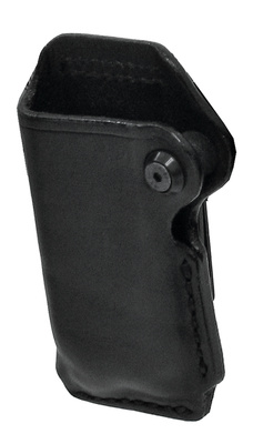 CQC Leather Magazine Pouch Single Stack Black