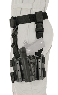 Tactical Serpa Carbon Fiber Holster Black Left Hand For Colt 1911