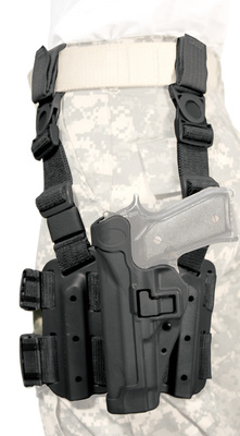 Tactical Serpa Carbon Fiber Holster Black Left Hand For Beretta M-9 (92/96)