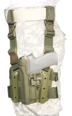Tactical Serpa Carbon Fiber Holster Olive Drab Left Hand For Sig 220/226/228/229
