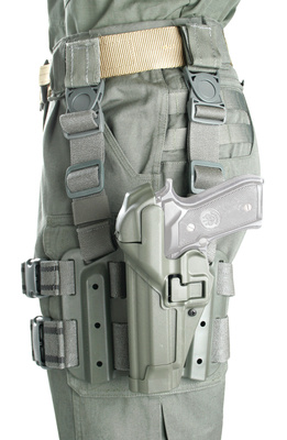 Tactical Serpa Level 3 Holster Foliage Green Left Hand Beretta 92/96