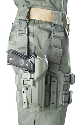 Tactical Serpa Level 3 Holster Foliage Green Right Hand Beretta 92/96