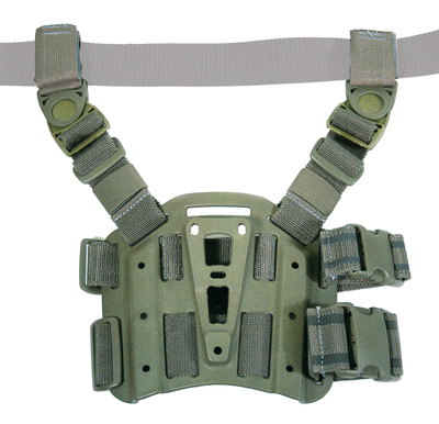 CQC Tactical Holster Platform With Rails Olive Drab